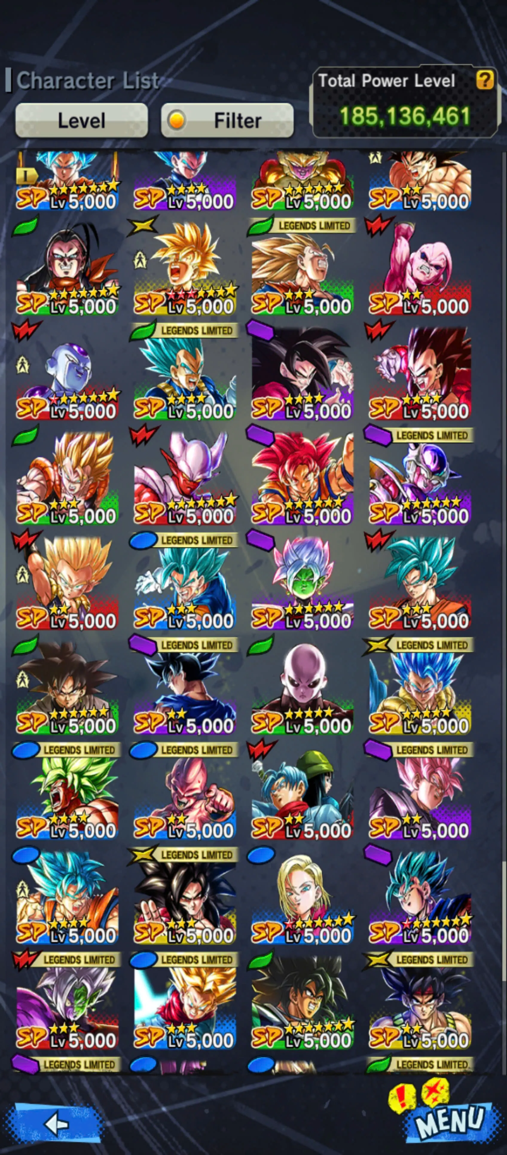 DR944-5 UL(Goku Uis+Gohan+Gogeta+Rose)+38 Legends+Good Equipment+Fusions Goku&Vegeta+Shenron+Super Baby 2+Namek Goku+Android 17+Goku&Frieza+Trunks