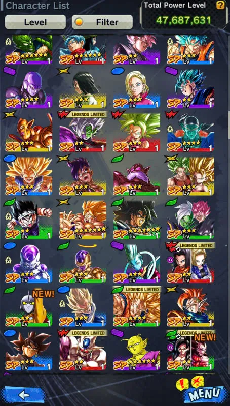 DR940-IOS+Android-4 UL(Turles+Vegito+Gogeta)+15 Legends+Story+Event Fram CC+Fusion Vegeta and Goku+Piccolo+SS3 Goku+Goku Kid