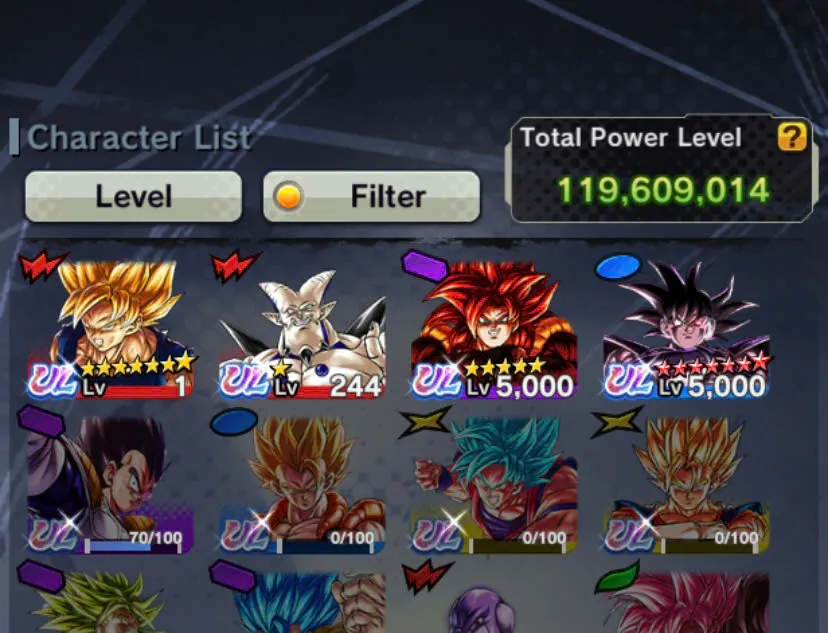 DR941-IOS+Android-4 UL(Turles Full Red Star+SS4 Gogeta)+Good Equipment+10 Legends+Broly Zenkai Red Star+Pikkon+SS4 Goku+SS3 Goku