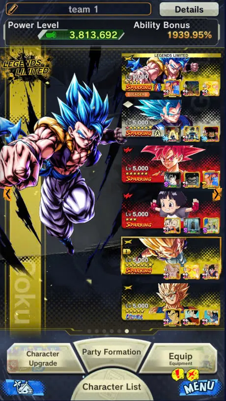 DR9412-IOS+Android-6 UL(Majin Vegeta+SS4 Gogeta+Janemba)+34 Legends+Vip Equipment+Good Zenkai+Sparking+ Team Fusion+GT+Goku and Vegeta+Zamasu Zenkai+Gammar+Goku GT
