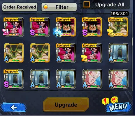 DR9412-IOS+Android-6 UL(Majin Vegeta+SS4 Gogeta+Janemba)+34 Legends+Vip Equipment+Good Zenkai+Sparking+ Team Fusion+GT+Goku and Vegeta+Zamasu Zenkai+Gammar+Goku GT