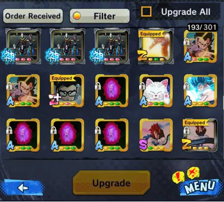 DR9412-IOS+Android-6 UL(Majin Vegeta+SS4 Gogeta+Janemba)+34 Legends+Vip Equipment+Good Zenkai+Sparking+ Team Fusion+GT+Goku and Vegeta+Zamasu Zenkai+Gammar+Goku GT
