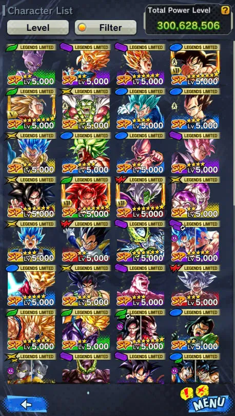 DR9412-IOS+Android-6 UL(Majin Vegeta+SS4 Gogeta+Janemba)+34 Legends+Vip Equipment+Good Zenkai+Sparking+ Team Fusion+GT+Goku and Vegeta+Zamasu Zenkai+Gammar+Goku GT