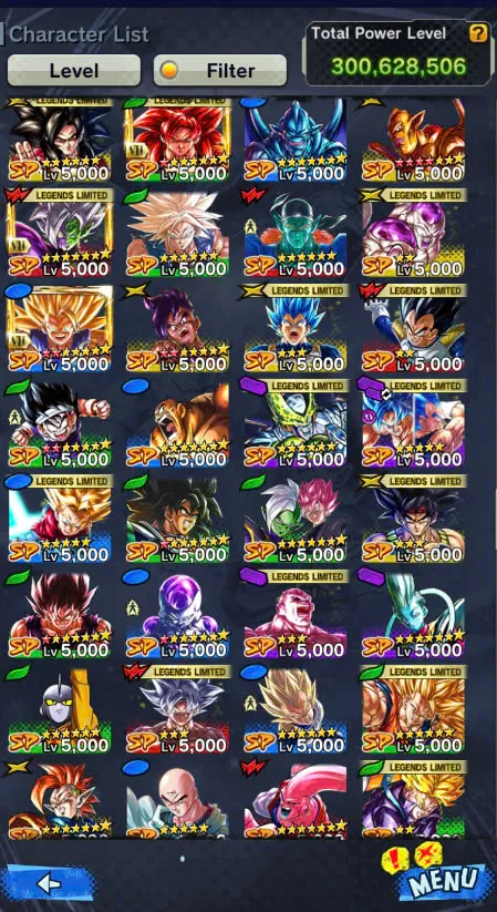 DR9412-IOS+Android-6 UL(Majin Vegeta+SS4 Gogeta+Janemba)+34 Legends+Vip Equipment+Good Zenkai+Sparking+ Team Fusion+GT+Goku and Vegeta+Zamasu Zenkai+Gammar+Goku GT