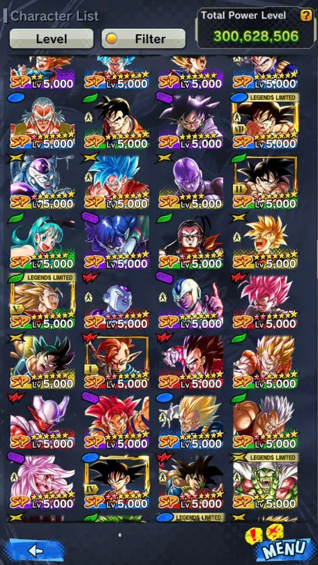 DR9412-IOS+Android-6 UL(Majin Vegeta+SS4 Gogeta+Janemba)+34 Legends+Vip Equipment+Good Zenkai+Sparking+ Team Fusion+GT+Goku and Vegeta+Zamasu Zenkai+Gammar+Goku GT