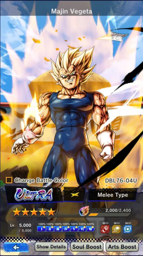 DR9412-IOS+Android-6 UL(Majin Vegeta+SS4 Gogeta+Janemba)+34 Legends+Vip Equipment+Good Zenkai+Sparking+ Team Fusion+GT+Goku and Vegeta+Zamasu Zenkai+Gammar+Goku GT