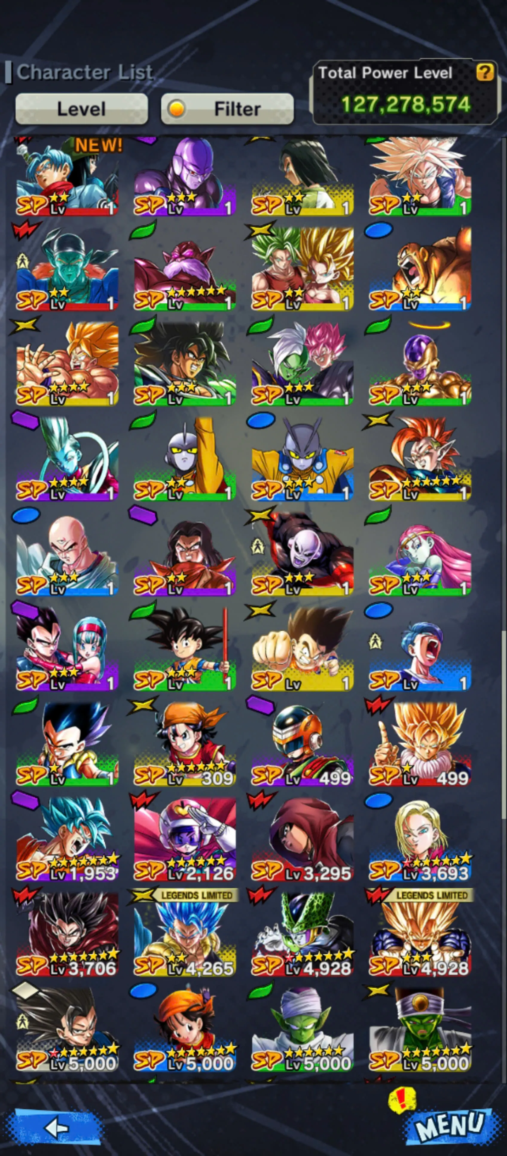 DR953-IOS+Android-3 UL(Gohan Full Star+Turles)+Team Gohan+15 Legends+Vip Equipment+Ultimate Gohan+Beast Gohan+God Goku