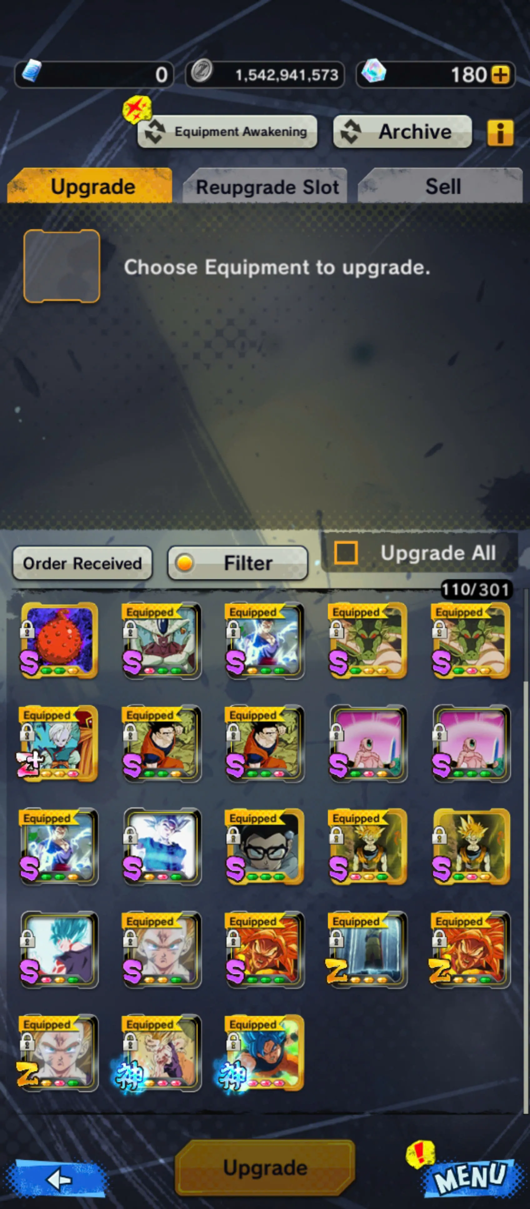 DR953-IOS+Android-3 UL(Gohan Full Star+Turles)+Team Gohan+15 Legends+Vip Equipment+Ultimate Gohan+Beast Gohan+God Goku