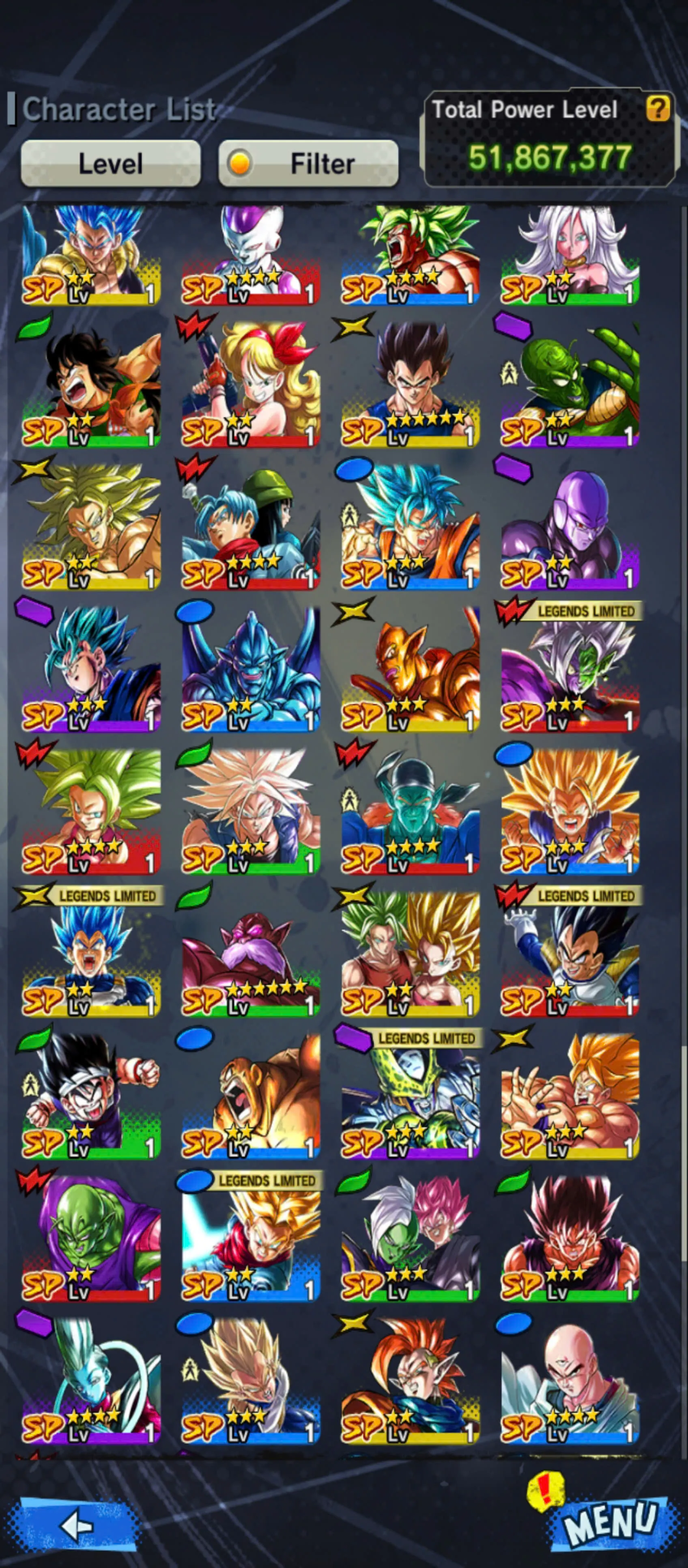 DR955-IOS+Android-3 UL Red Star(Majin Vegeta+Vegito+Hit)+21 Legends+Good Equipment+SS3 Gohan+Rose+God Goku+Vegeta