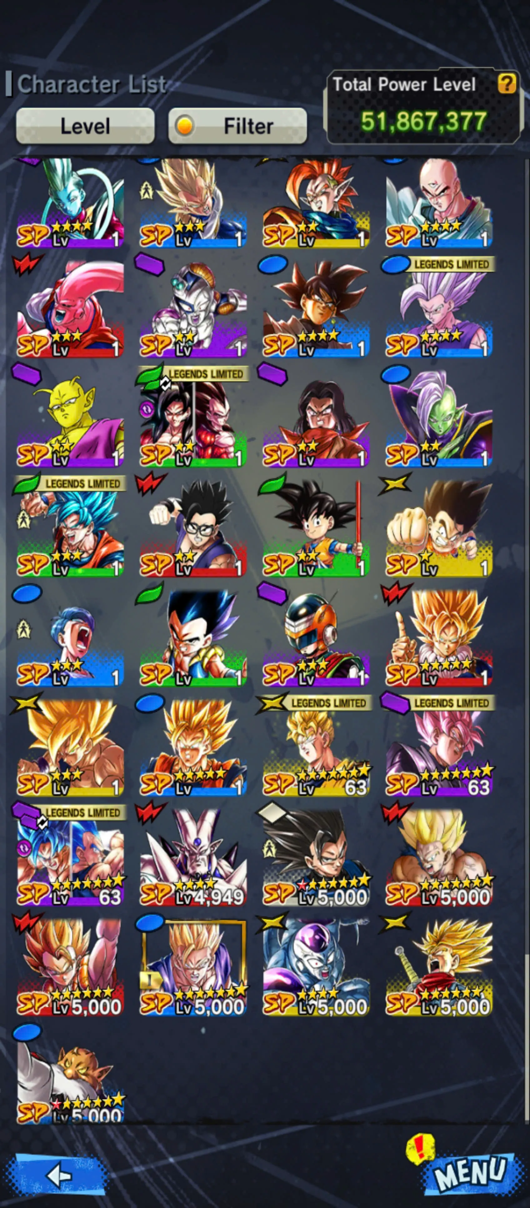 DR955-IOS+Android-3 UL Red Star(Majin Vegeta+Vegito+Hit)+21 Legends+Good Equipment+SS3 Gohan+Rose+God Goku+Vegeta