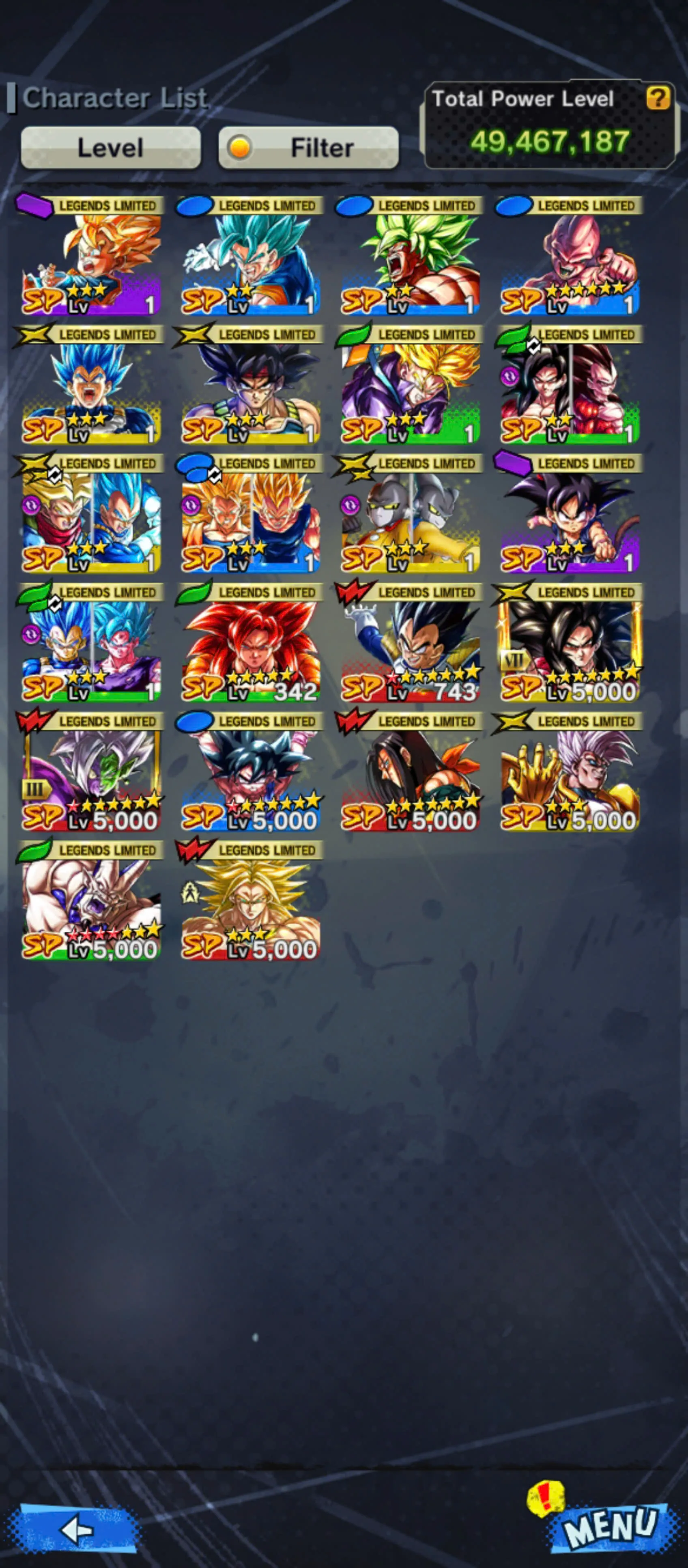 D66-IOS+Android-Nice Team GT-Shenron 11 Red star+Super 17+Super Baby 2+SS4 Goku Zenkai+SS4 Gogeta+Zamasu Zenkai+Broly+Good Equipment