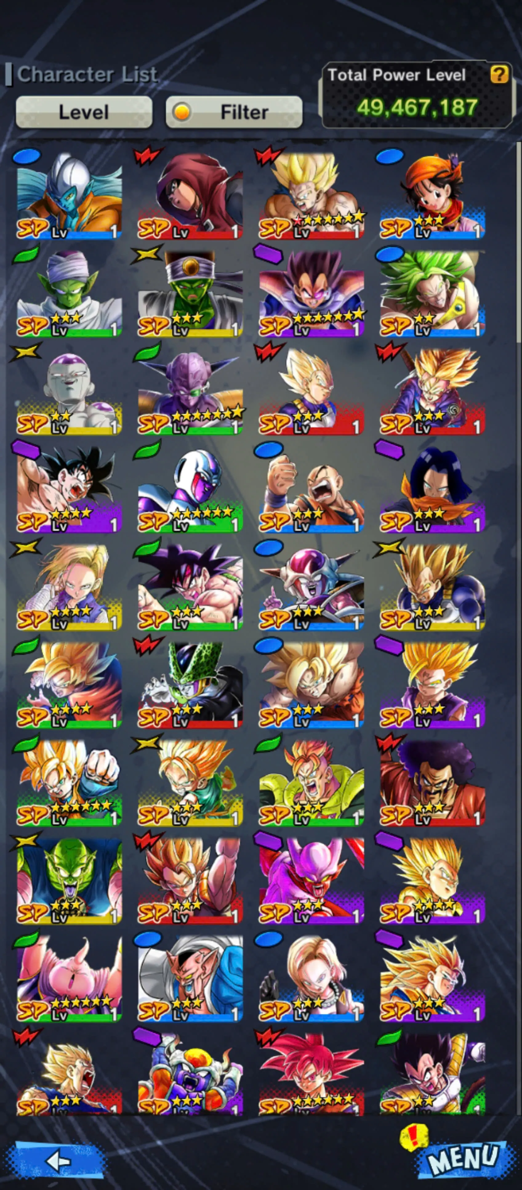 D66-IOS+Android-Nice Team GT-Shenron 11 Red star+Super 17+Super Baby 2+SS4 Goku Zenkai+SS4 Gogeta+Zamasu Zenkai+Broly+Good Equipment
