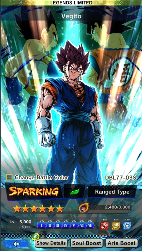 D43-IOS+Android-New Legends Vegtio+Fusion Goku and Vegeta 11 Red Star+New Mai 11 Red Star+Soul+Event Fram CC