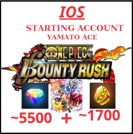 RR12-Global-IOS-Yamato Ace-Starter Account-5500 Diamond RainBow+1700 Fragment