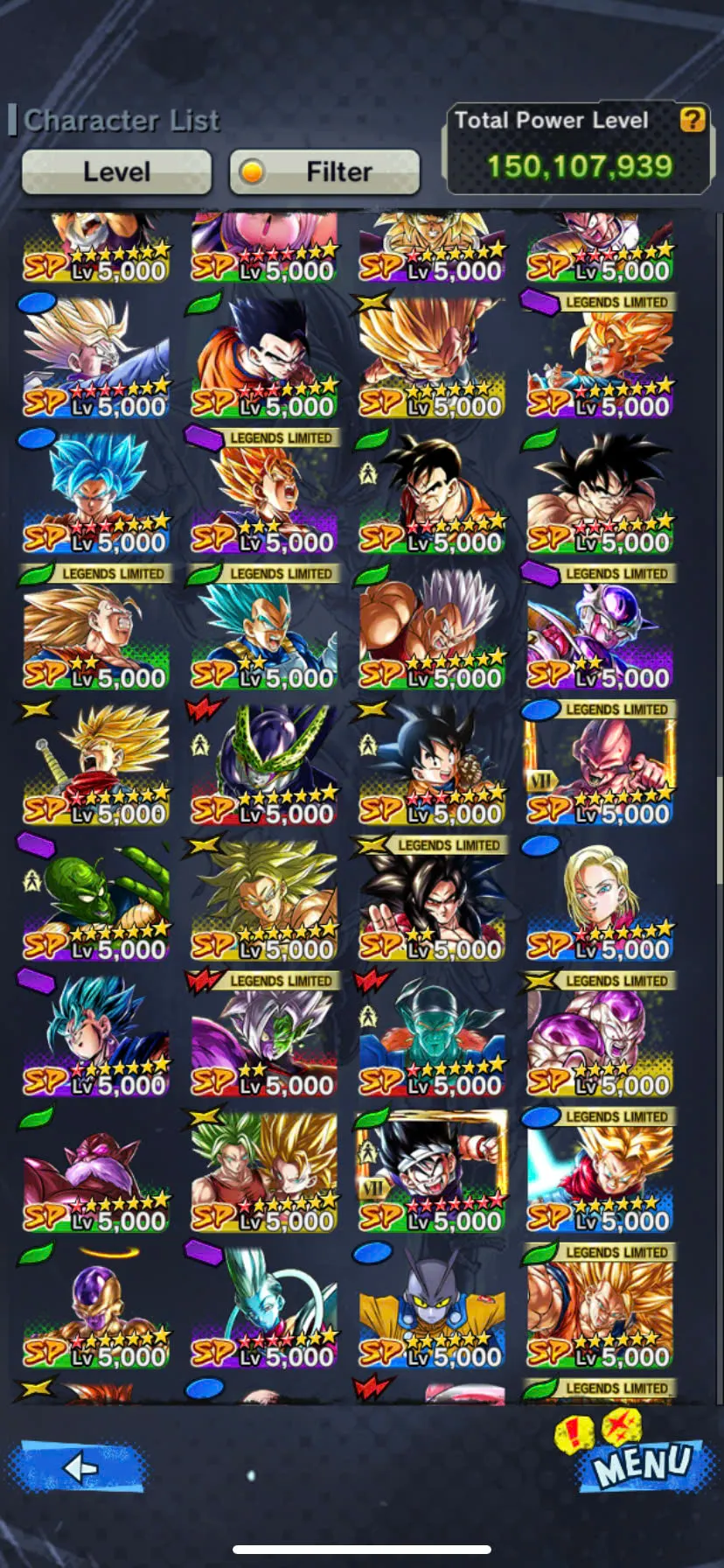 D75-IOS+Android-Full Team Gohan-UL Gohan+27 Legends+Good Equipment+Ultimate Gohan 9 Red Star+Beast Gohan+God Goku+SS3 Goku+Cooler Red Star+Goku GT 10 Red Star