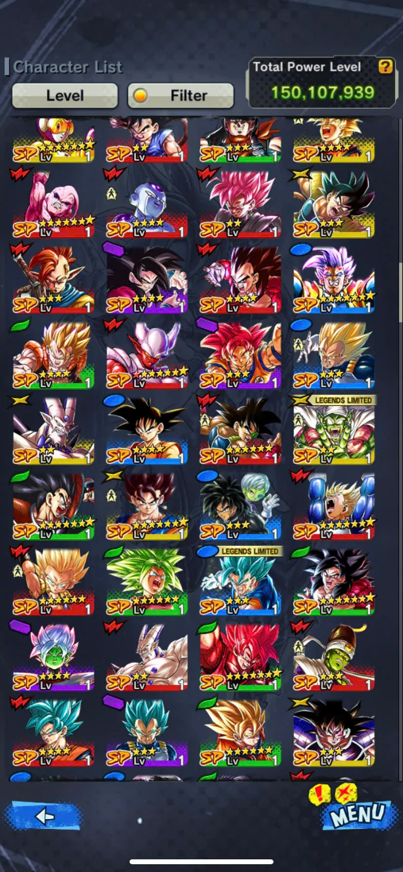 D75-IOS+Android-Full Team Gohan-UL Gohan+27 Legends+Good Equipment+Ultimate Gohan 9 Red Star+Beast Gohan+God Goku+SS3 Goku+Cooler Red Star+Goku GT 10 Red Star