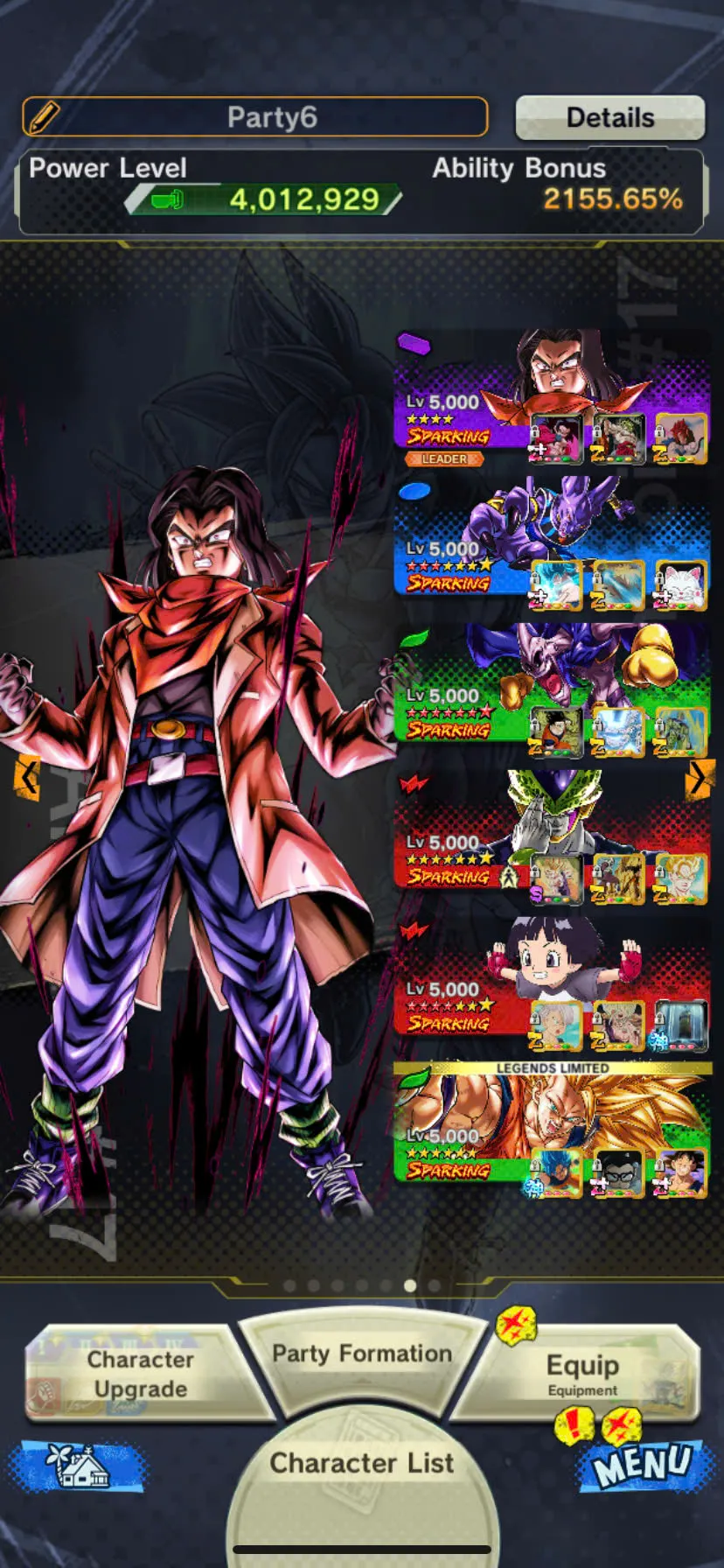 D75-IOS+Android-Full Team Gohan-UL Gohan+27 Legends+Good Equipment+Ultimate Gohan 9 Red Star+Beast Gohan+God Goku+SS3 Goku+Cooler Red Star+Goku GT 10 Red Star