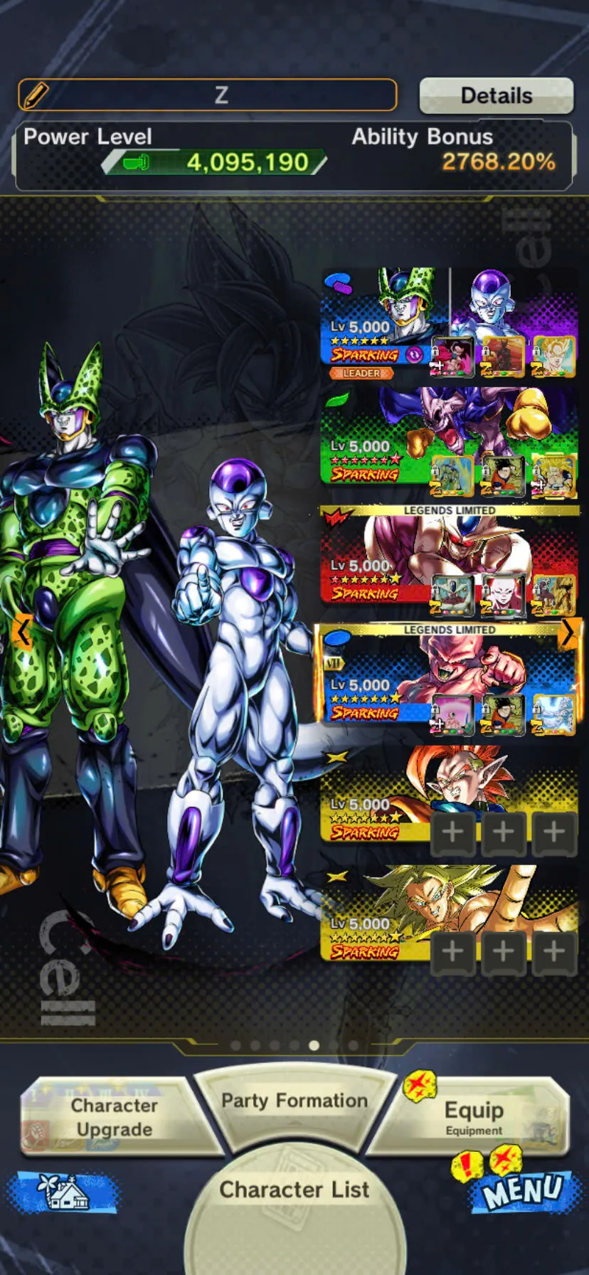 D75-IOS+Android-Full Team Gohan-UL Gohan+27 Legends+Good Equipment+Ultimate Gohan 9 Red Star+Beast Gohan+God Goku+SS3 Goku+Cooler Red Star+Goku GT 10 Red Star