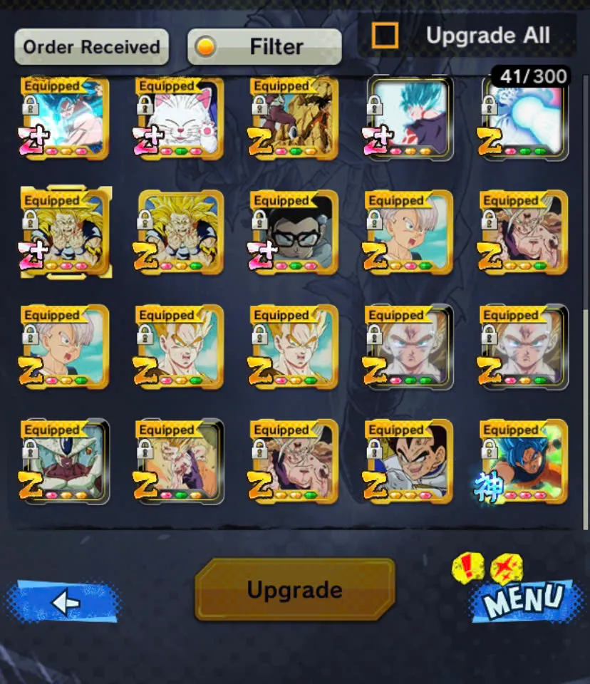 D75-IOS+Android-Full Team Gohan-UL Gohan+27 Legends+Good Equipment+Ultimate Gohan 9 Red Star+Beast Gohan+God Goku+SS3 Goku+Cooler Red Star+Goku GT 10 Red Star