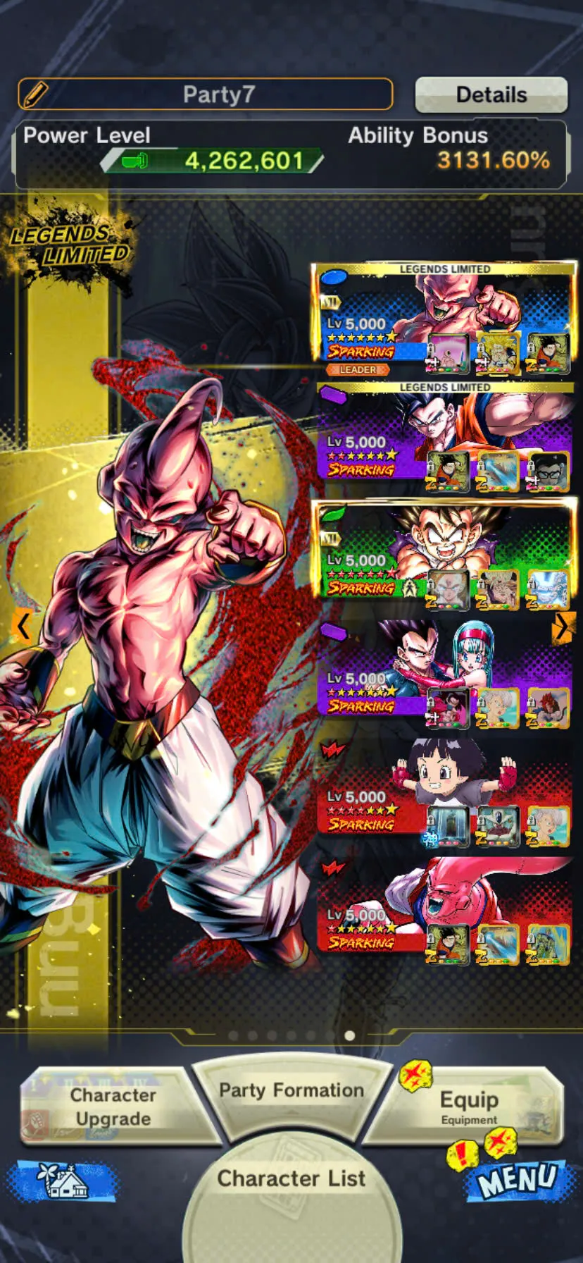 D75-IOS+Android-Full Team Gohan-UL Gohan+27 Legends+Good Equipment+Ultimate Gohan 9 Red Star+Beast Gohan+God Goku+SS3 Goku+Cooler Red Star+Goku GT 10 Red Star