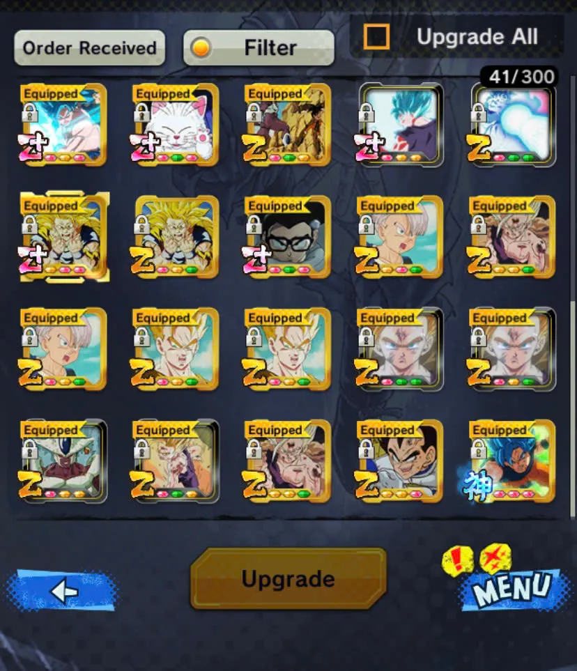 D75-IOS+Android-Full Team Gohan-UL Gohan+27 Legends+Good Equipment+Ultimate Gohan 9 Red Star+Beast Gohan+God Goku+SS3 Goku+Cooler Red Star+Goku GT 10 Red Star