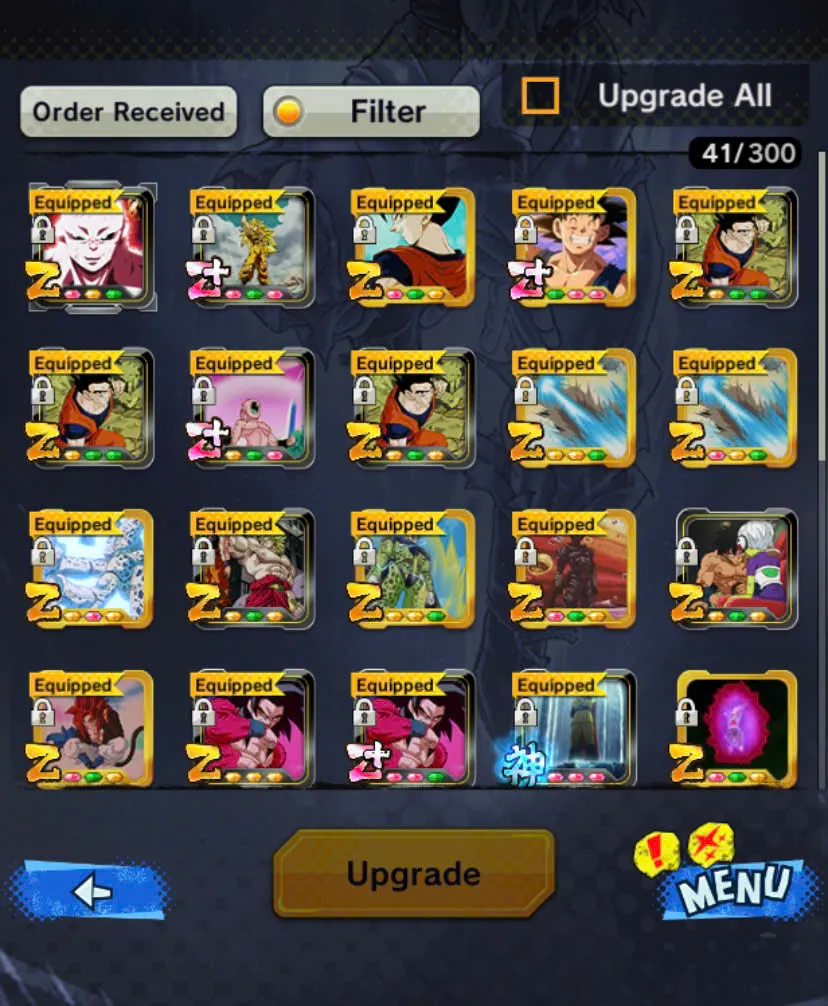 D75-IOS+Android-Full Team Gohan-UL Gohan+27 Legends+Good Equipment+Ultimate Gohan 9 Red Star+Beast Gohan+God Goku+SS3 Goku+Cooler Red Star+Goku GT 10 Red Star