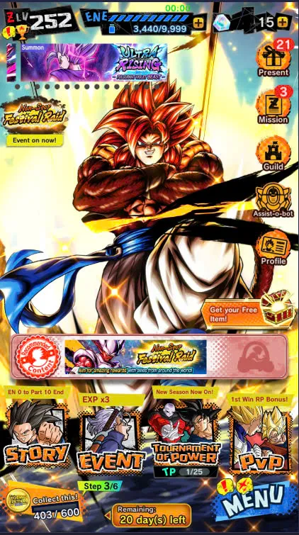 D106-IOS+Android+Nice Acc+7 UL(SS4 Gogeta+Goku Uis+Super Gogeta+Kaioken)+44 Legends+Good Equipment-Good Team PVP-Good Zenkai+Sparking+New Vegito