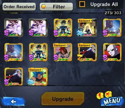 D106-IOS+Android+Nice Acc+7 UL(SS4 Gogeta+Goku Uis+Super Gogeta+Kaioken)+44 Legends+Good Equipment-Good Team PVP-Good Zenkai+Sparking+New Vegito