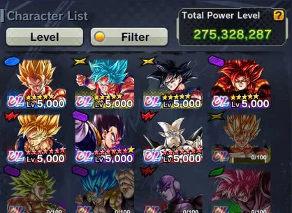 D106-IOS+Android+Nice Acc+7 UL(SS4 Gogeta+Goku Uis+Super Gogeta+Kaioken)+44 Legends+Good Equipment-Good Team PVP-Good Zenkai+Sparking+New Vegito
