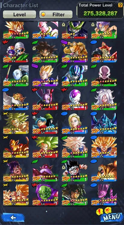 D106-IOS+Android+Nice Acc+7 UL(SS4 Gogeta+Goku Uis+Super Gogeta+Kaioken)+44 Legends+Good Equipment-Good Team PVP-Good Zenkai+Sparking+New Vegito