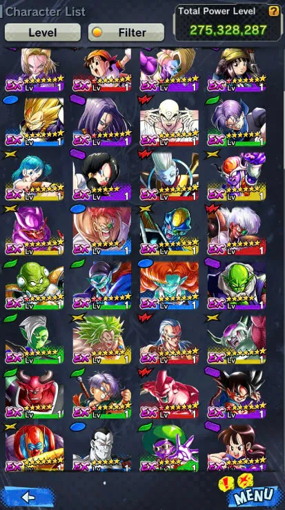 D106-IOS+Android+Nice Acc+7 UL(SS4 Gogeta+Goku Uis+Super Gogeta+Kaioken)+44 Legends+Good Equipment-Good Team PVP-Good Zenkai+Sparking+New Vegito