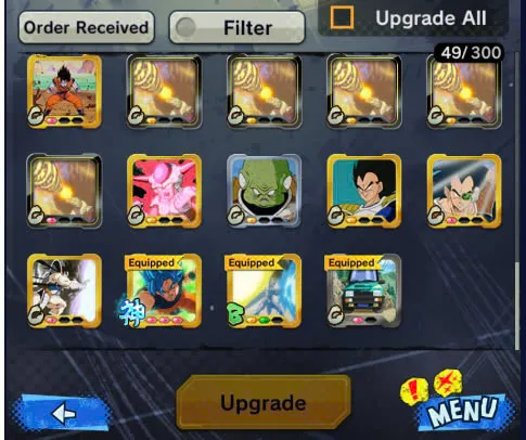 D111-Android Only+UL Beast Gohan Full Red Star+22.700 Chrono Crytal+Soul+Event+Story Fram CC