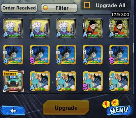 D108-IOS+Android-Vip Acc-4 UL(Majin Vegeta+Turles+Super Gogeta)+26 Legends+Vip Equipment-New LF SS2 Goku+Vegito+Goku Black-Meta Account