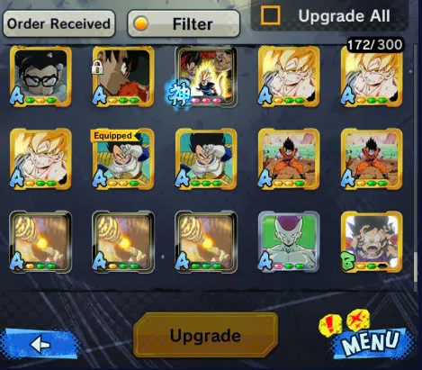 D108-IOS+Android-Vip Acc-4 UL(Majin Vegeta+Turles+Super Gogeta)+26 Legends+Vip Equipment-New LF SS2 Goku+Vegito+Goku Black-Meta Account