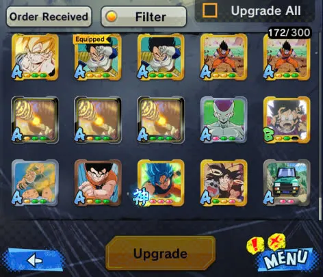 D108-IOS+Android-Vip Acc-4 UL(Majin Vegeta+Turles+Super Gogeta)+26 Legends+Vip Equipment-New LF SS2 Goku+Vegito+Goku Black-Meta Account