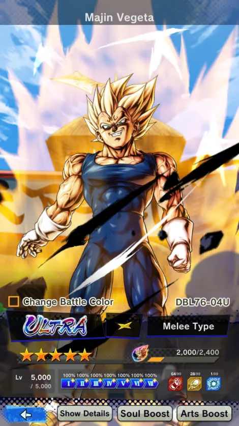 D108-IOS+Android-Vip Acc-4 UL(Majin Vegeta+Turles+Super Gogeta)+26 Legends+Vip Equipment-New LF SS2 Goku+Vegito+Goku Black-Meta Account