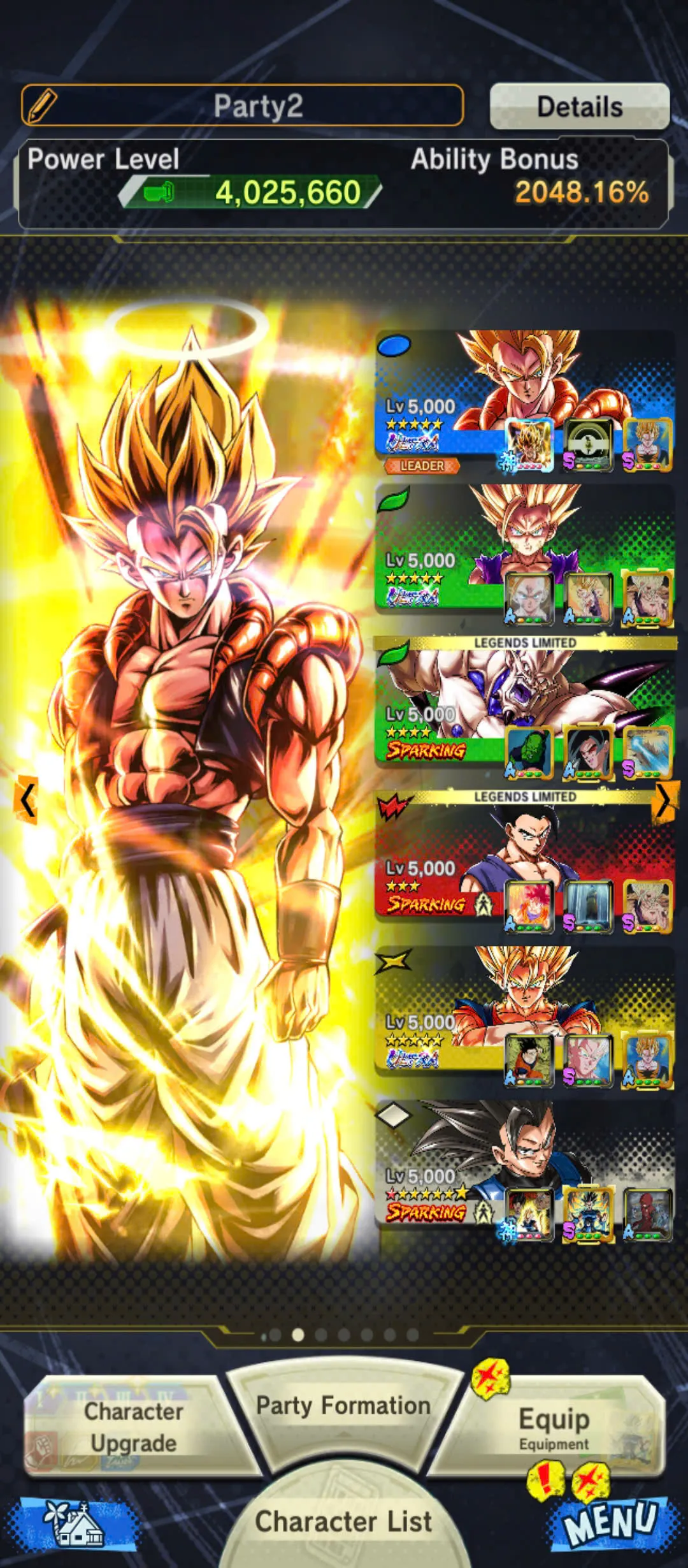 D117-IOS+Android-4 UL(Super Vegito+Super Gogeta+Gohan)+20 Legends+Good Equipment+Team Gohan+Ultimate Gohan+Beast Gohan