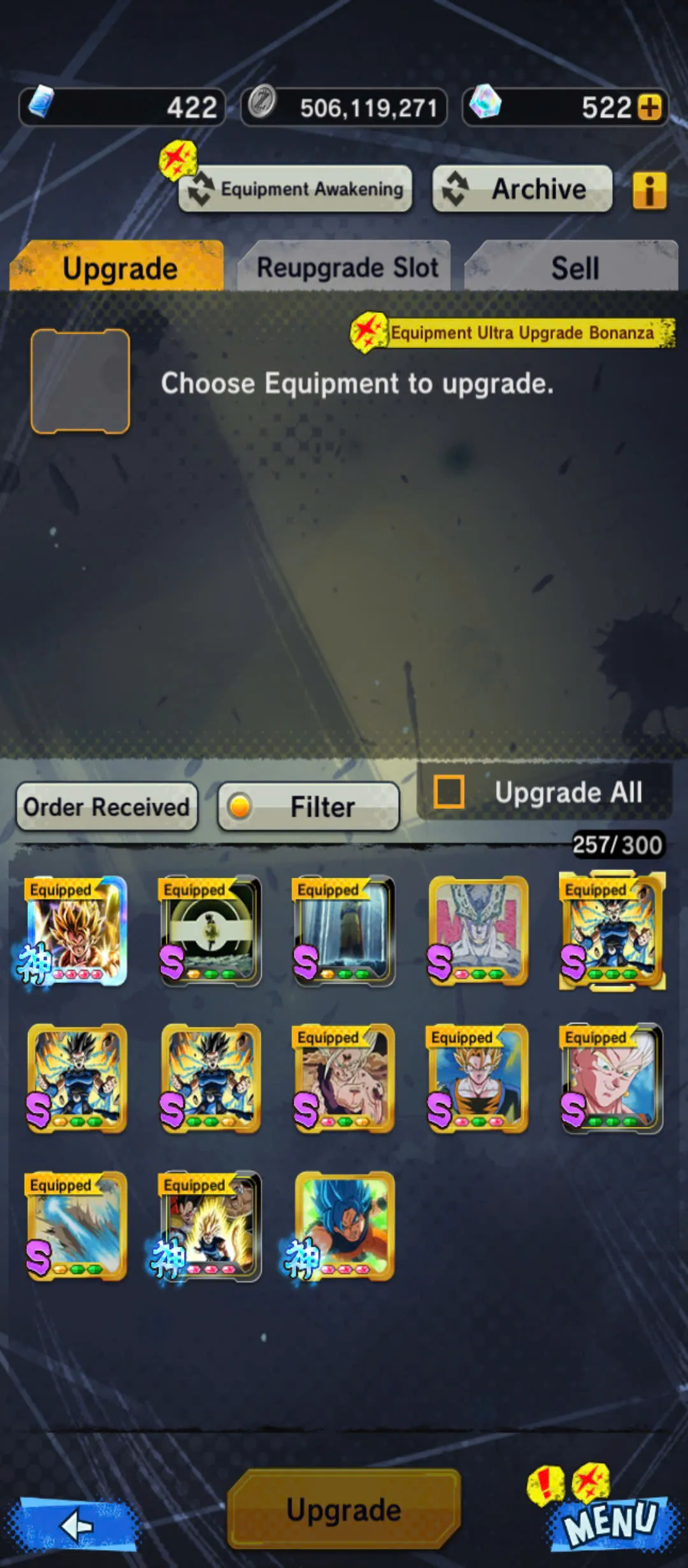 D117-IOS+Android-4 UL(Super Vegito+Super Gogeta+Gohan)+20 Legends+Good Equipment+Team Gohan+Ultimate Gohan+Beast Gohan