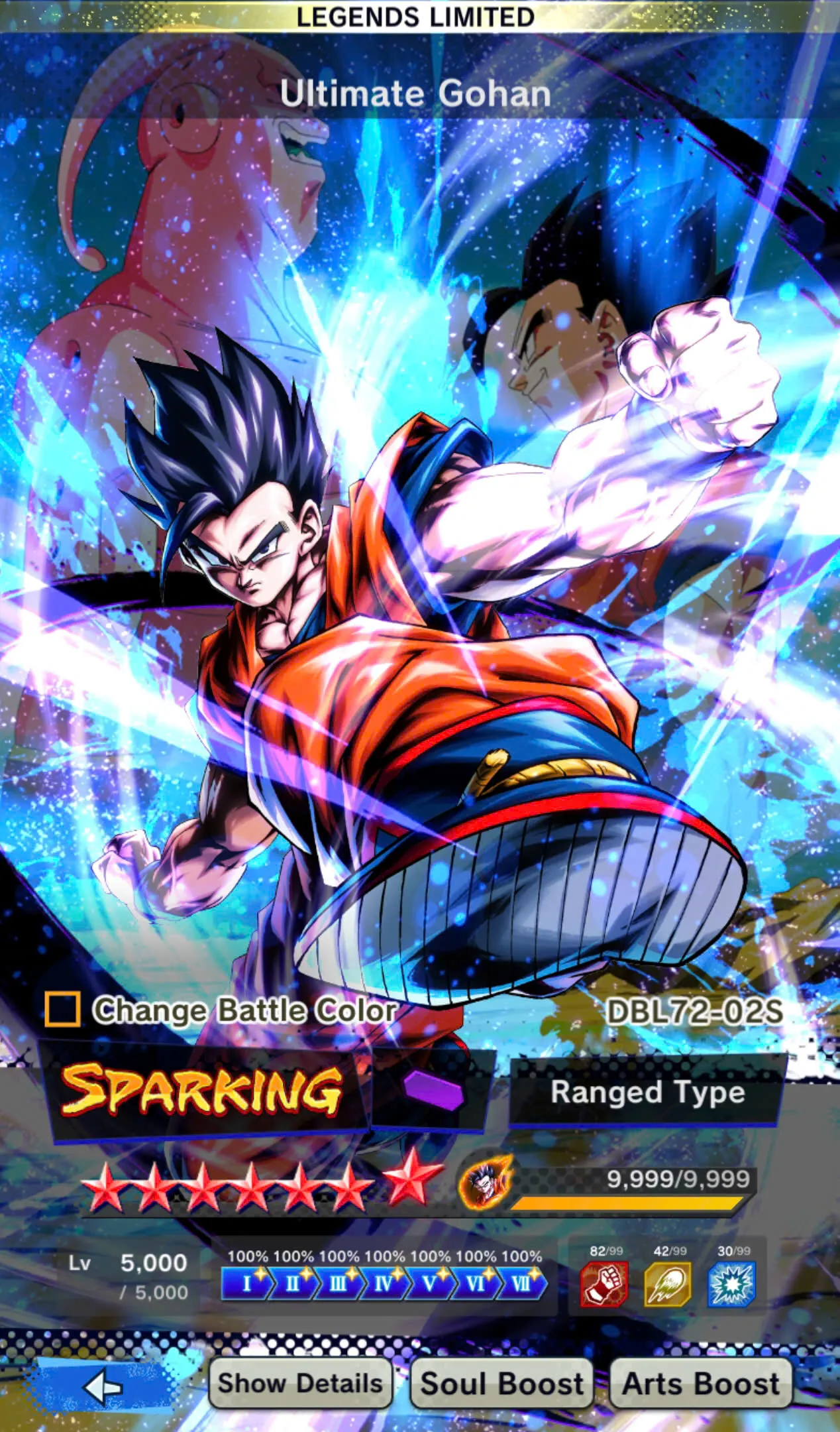D146-IOS+Android- 3 UL+31 Legends+349 Millions Power+Ultimate Gohan Full Red Star+Vip Equipment+New Vegito+Baest Gohan+Gammar+Piccolo+Buu Kid Zenkai