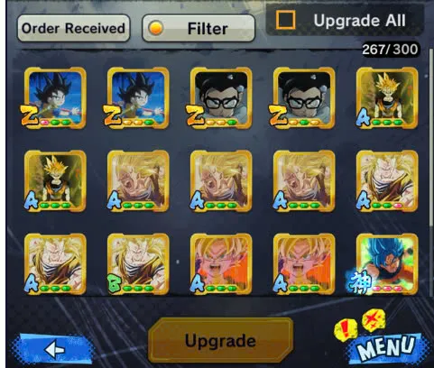 D149-IOS+Android-Team Gohan+UL Beast Gohan+17 Legends+Ultimate Gohan+New SS2 Goku+Beast Gohan+Soul+Event Farm CC+Have Equipment
