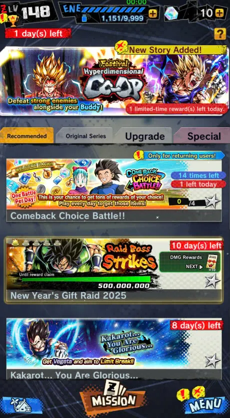 D149-IOS+Android-Team Gohan+UL Beast Gohan+17 Legends+Ultimate Gohan+New SS2 Goku+Beast Gohan+Soul+Event Farm CC+Have Equipment