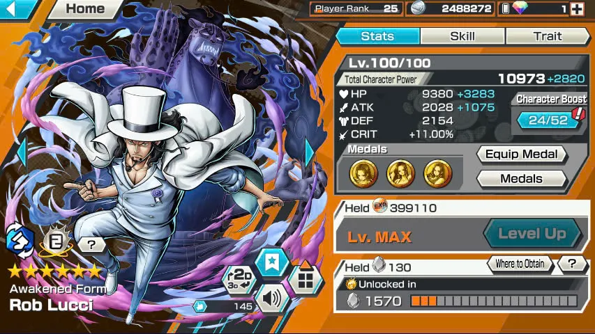 BR365-IOS+Android-1.854 Fragment+3 Ex Meta Max(Lucci+Kid Law+Shank V3)+Good Medal+Support 145%+Kaku Max+Rayleigh Max+New Uta+S-Hawk
