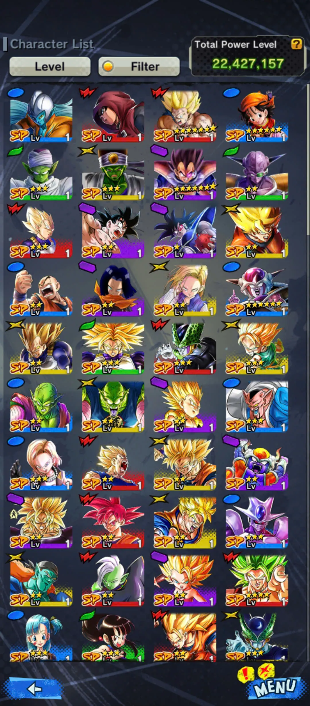 D175-IOS+Android-UL Beast Gohan Red Star+12 Legends+New Vegito+Goku Black+Goku and Bardock+SS4 Gogeta+Piccolo