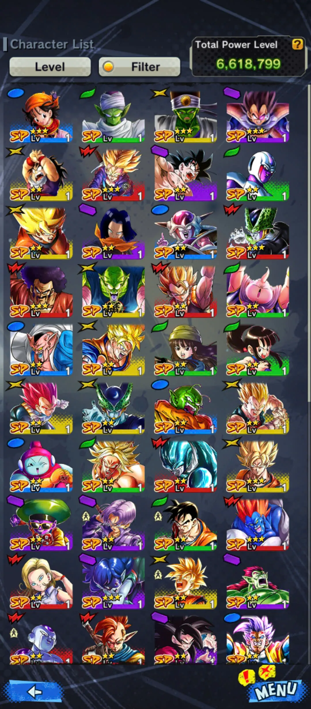 D162-IOS+Android-2 UL(Beast Gohan Red Star+Turles Red Star)+Piccolo+SS3 Goku+Soul+Event Farm CC
