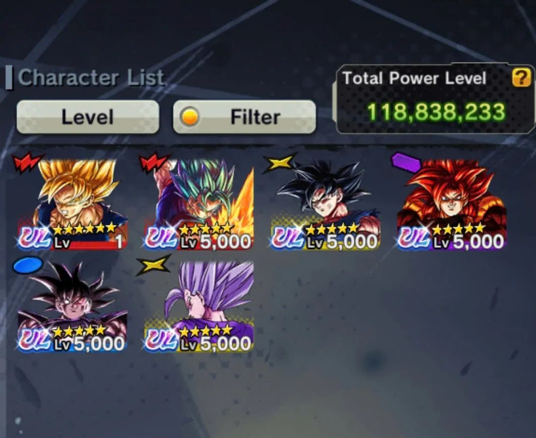 D193-IOS+Android-6 UL(Beast Gohan+Turles+SS4 Gogeta+Goku Uis