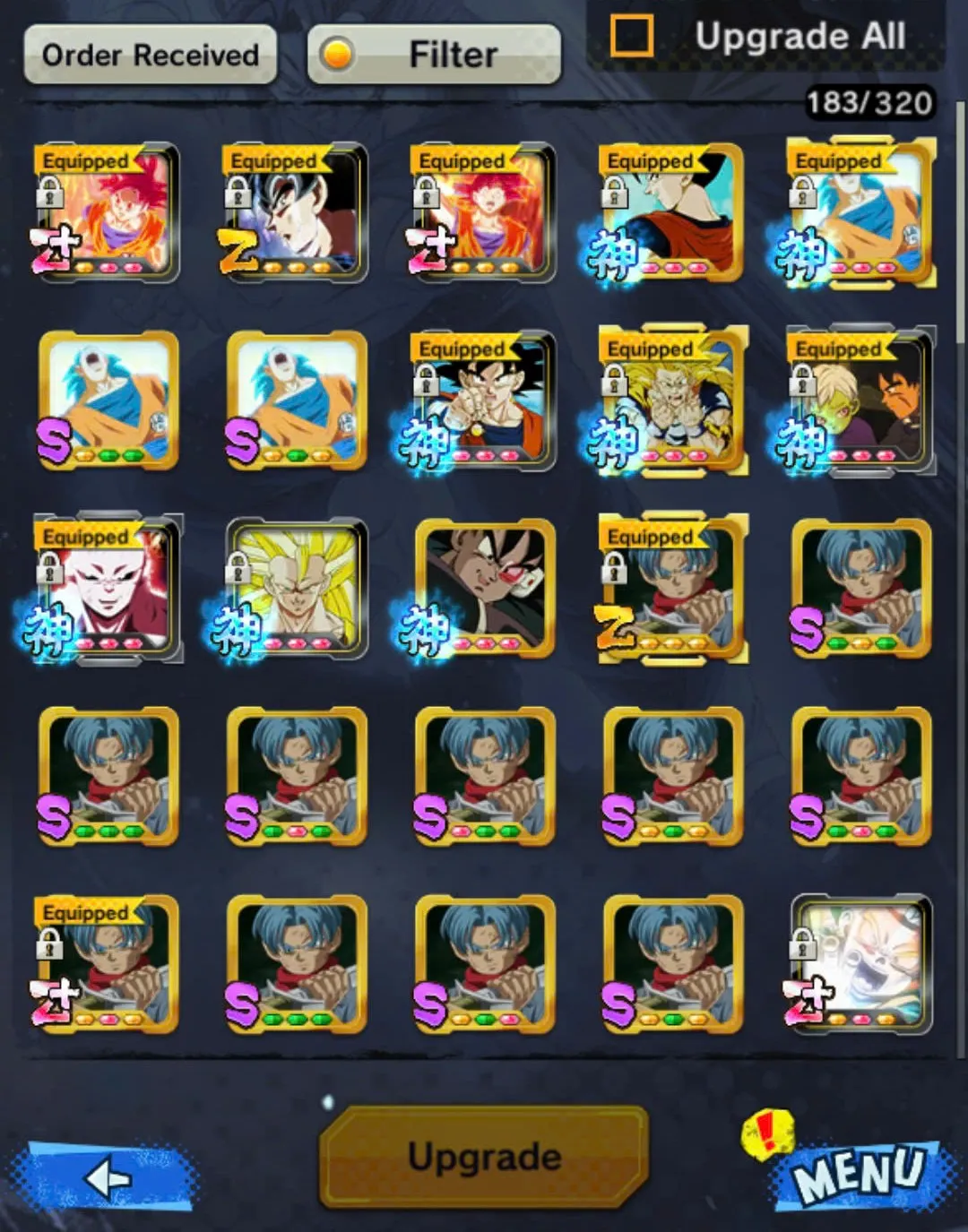 D205-IOS+Android-539 Millions Power+38 Legends+Vip Equipment+Nice Team PVP+Good Zenkai+New Vegito Red Star+Goku Black+SS2 Goku+Ultimate Gohan+God Goku+Fusion Goku and Vegeta+Vegeta and Goku