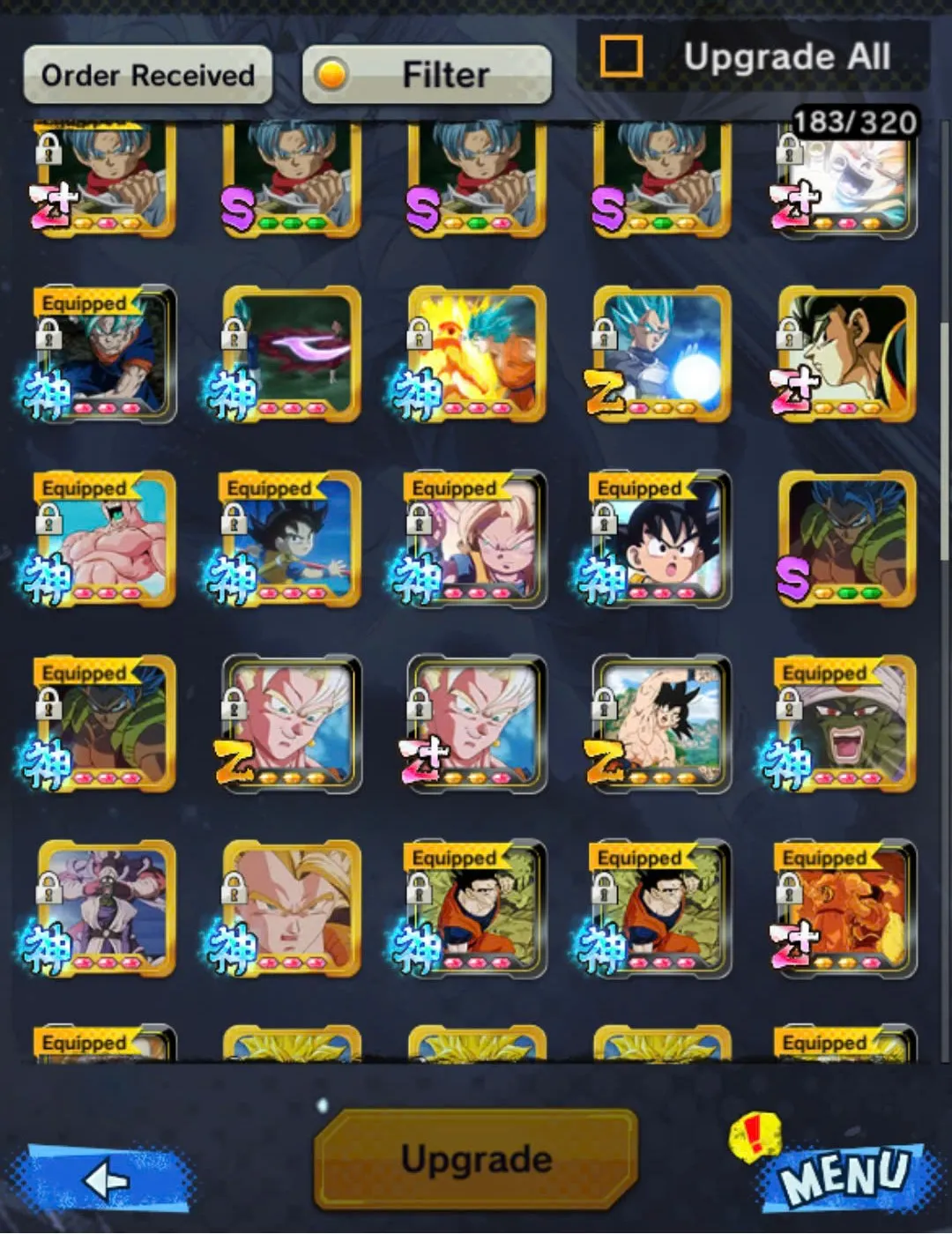D205-IOS+Android-539 Millions Power+38 Legends+Vip Equipment+Nice Team PVP+Good Zenkai+New Vegito Red Star+Goku Black+SS2 Goku+Ultimate Gohan+God Goku+Fusion Goku and Vegeta+Vegeta and Goku