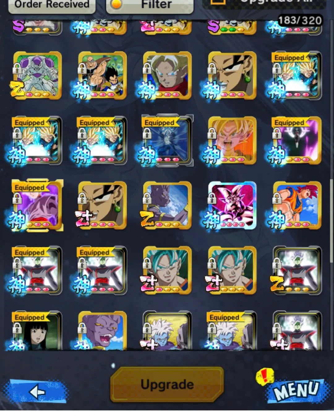 D205-IOS+Android-539 Millions Power+38 Legends+Vip Equipment+Nice Team PVP+Good Zenkai+New Vegito Red Star+Goku Black+SS2 Goku+Ultimate Gohan+God Goku+Fusion Goku and Vegeta+Vegeta and Goku