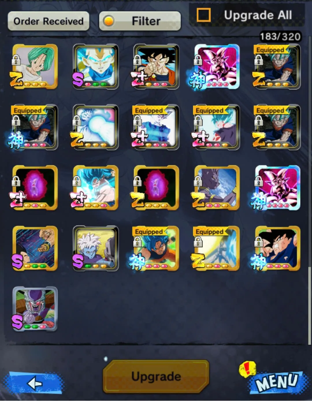 D205-IOS+Android-539 Millions Power+38 Legends+Vip Equipment+Nice Team PVP+Good Zenkai+New Vegito Red Star+Goku Black+SS2 Goku+Ultimate Gohan+God Goku+Fusion Goku and Vegeta+Vegeta and Goku