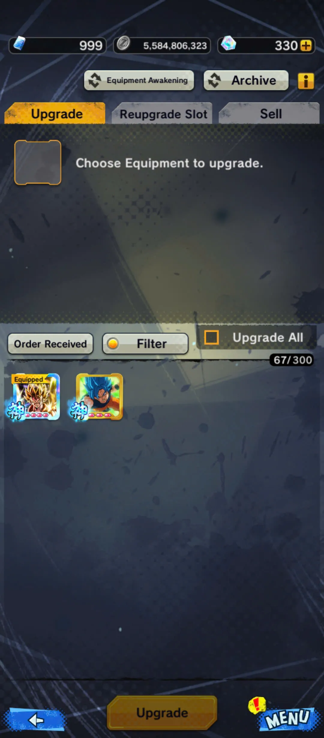 D225-IOS+Android-3 UL(Beast Gohan Full Red Star+Super Gogeta)+23 Legends-SS3 Goku Zenkai+Zamasu+Goku+Android 17+Piccolo+God Gogeta
